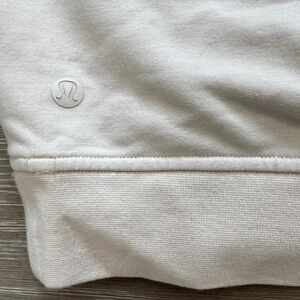 Lululemon Men's Cream Hoodie